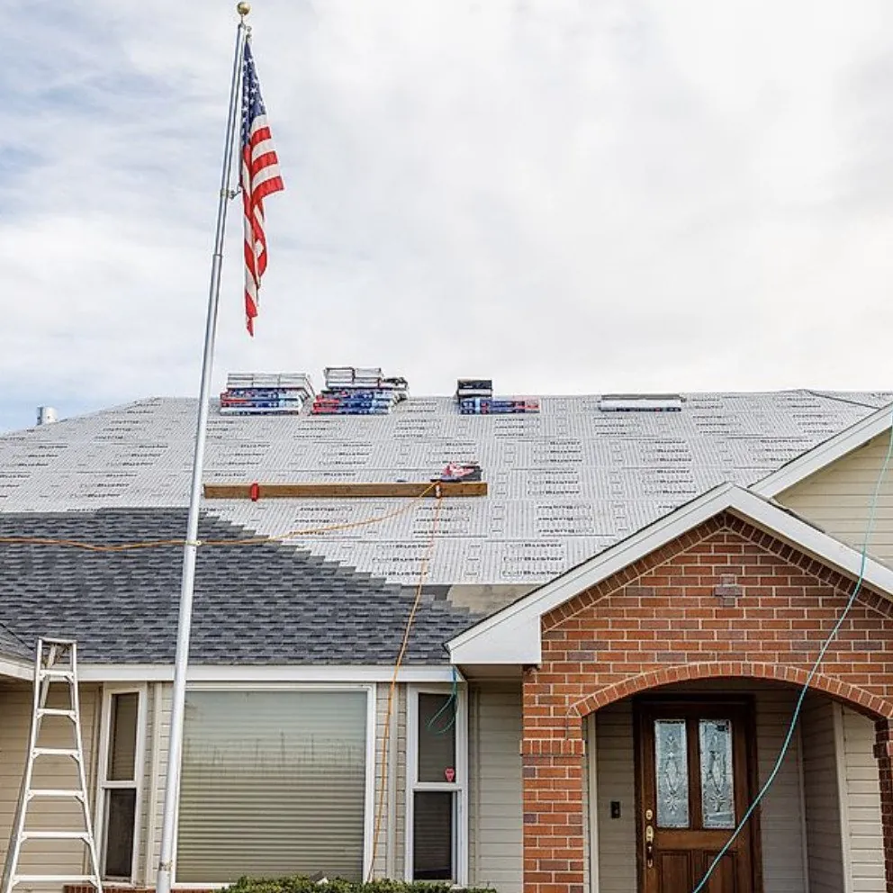 Residential roofing project by A Quality Roof Now